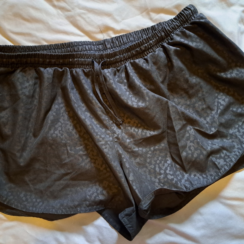Cheetah athletic shorts